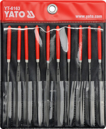 Pilniki iglaki Yato YT-6163 komplet 10szt