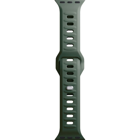 42/44/45/49 mm Dark Green - 3mk Silicone Watch Strap Pasek do Apple Watch