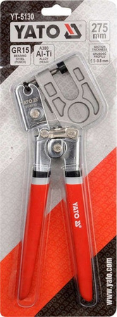 YATO SZCZYPCE DO ŁĄCZENIA PROFILI 275 MM