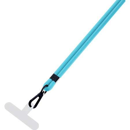 Accessories Light Blue (black) - 3mk EasyClip Smycz do telefonu regulowana