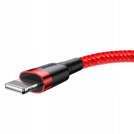 Baseus Cafule Cable | Mocny kabel USB - Lightning do iPhone 6 7 8 X 2.4A 1m