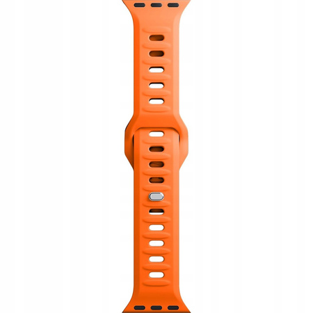 38/40/41 mm Orange - 3mk Silicone Watch Strap Pasek do Apple Watch