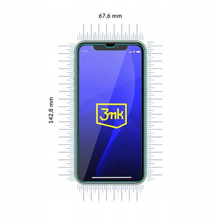 Szkło hybrydowe 3mk FlexibleGlass na iPhone 11