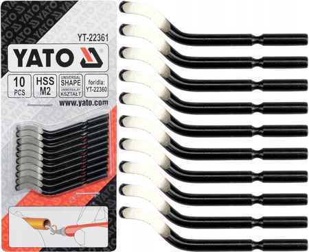 Zestaw ostrzy do gratownika Yato YT-22361 10 sztuk