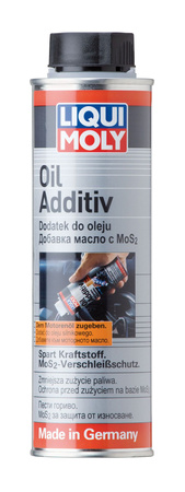 LIQUI MOLY Oil Additiv Dodatek MoS2 0,3l DO Oleju z Dwusiarczkiem Molibdenu