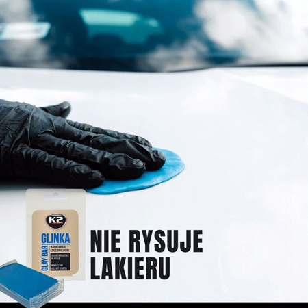 K2 GLINKA 60G do czyszczenia mycia lakieru