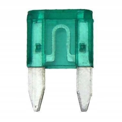 Bezpiecznik samochodowy płytkowy MINI 30A - 100szt