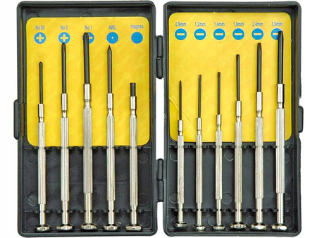 Wkrętaki precyzyjne kpl. 11szt. 64330 Vorel