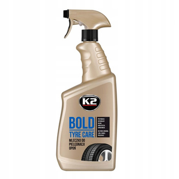K2 BOLD CZERNIDŁO NABŁYSZCZA I PIELĘGNUJE OPONY