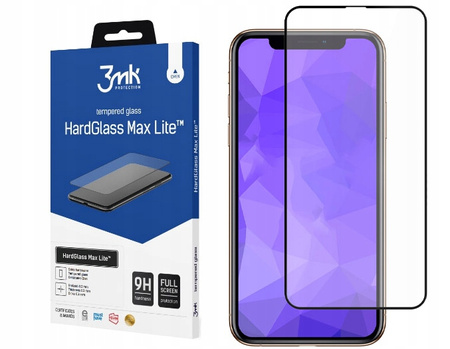 Szkło 3mk HardGlass Max Lite do iPhone XR/11