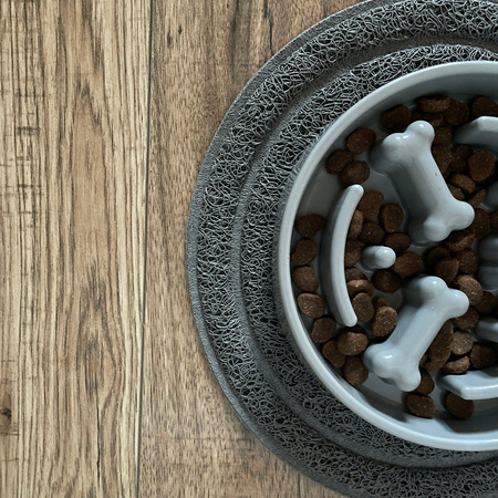 Mata pod Miski Miskę Podkładka dla Psa Kota Wodoodporna Antypoślizgowa Duża