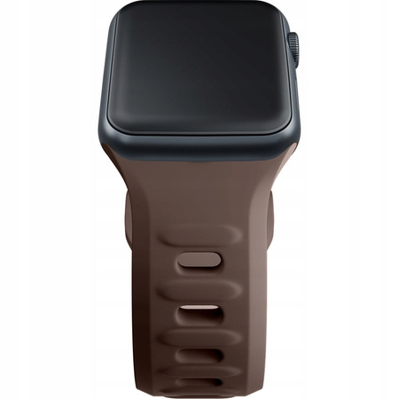 42/44/45/49 mm Taupe - 3mk Silicone Watch Strap Pasek do Apple Watch