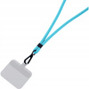 Accessories Light Blue (black) - 3mk EasyClip Smycz do telefonu regulowana