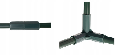 SZKLARNIA FOLIOWA BALKONOWA OGRODOWA 52 cm x 103 cm x 150 cm