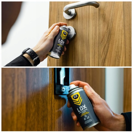 K2 LOX SMAR OLEJ DO KONSERWACJI ZAMKÓW,KŁÓDEK,WKŁADEK ,PROWADNIC, ZAWIASÓW