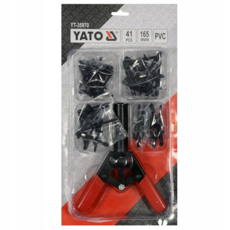 YATO ZESTAW NITOWNICA DO NITÓW PLASTIKOWYCH 41SZT.