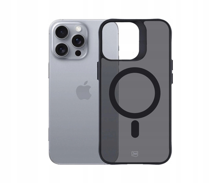 Apple iPhone 16 Pro Max - 3mk Smoke MagCase Etui Cover na tył