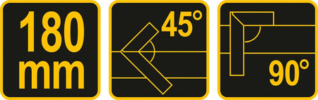 Kątownik Stolarski Budowlany Ciesielski 180mm