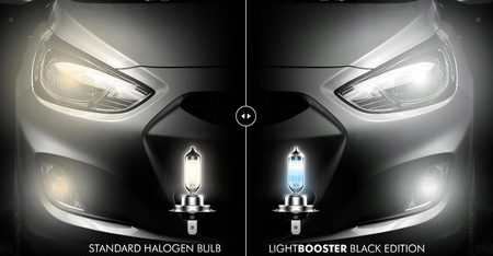 ŻARÓWKI LUCAS BLACK EDITION +180% H7 12V 55W