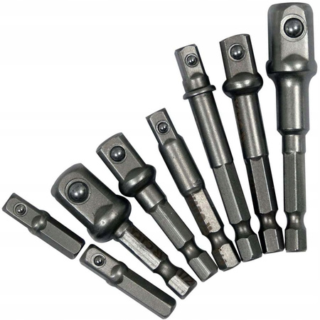 REDUKCJE ADAPTERY HEX DO NASADEK 1/4 3/8 1/2 YATO