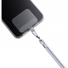 Accessories Grey (silver) - 3mk EasyClip Smycz do telefonu regulowana