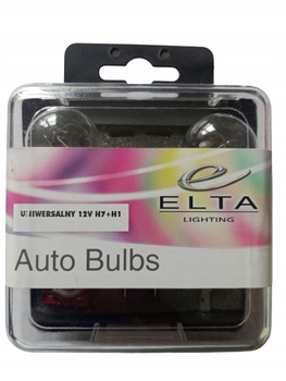 H7+H1 ELTA ZESTAW ŻARÓWEK ZAPASOWYCH SERWISOWYCH 12V 10 ELEMENTÓW