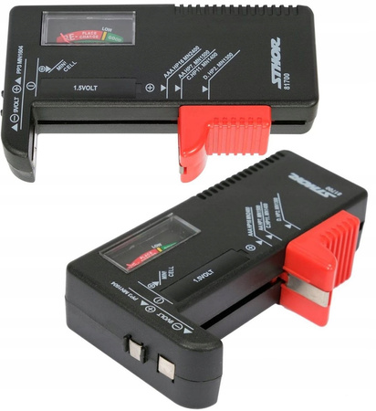 TESTER BATERII 1,5V ORAZ 9V WSZYSTKIE RODZAJE