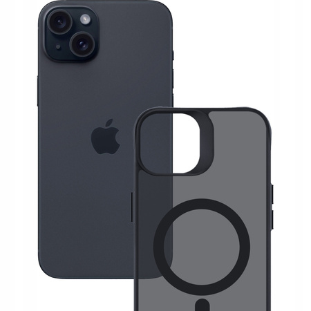 Apple iPhone 15 - 3mk Smoke MagCase Etui Cover na tył