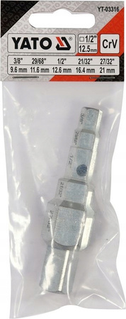 YATO KLUCZ SZTORCOWY STOPNIOWY DO ŚRUBUNKÓW 1/2''