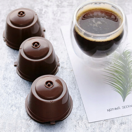 Kapsułki do Kawy na Kawę do Ekspres Kapsułek Wielokrotnego Użytku Zestaw x6