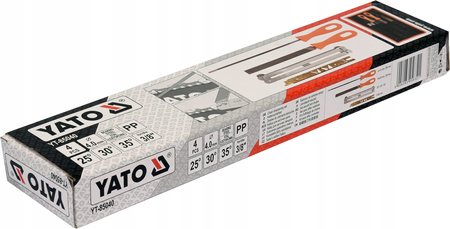 Zestaw do ostrzena łańcucha 4.0mm 4szt YT-85040 YATO