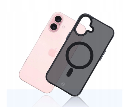 Apple iPhone 16 - 3mk Smoke MagCase Etui Cover na tył
