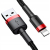 BASEUS MOCNY KABEL USB DO LIGHTNING IPHONE IPAD PRZEWÓD OPLOT 2.4A 50cm