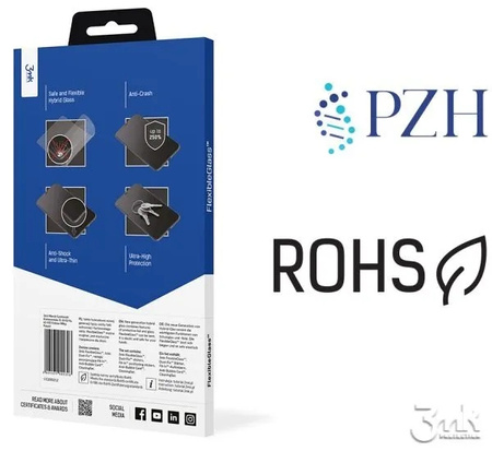 Motorola Moto G72 - 3mk FlexibleGlass Szkło hybrydowe