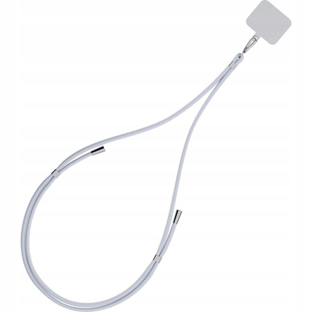 Accessories Grey (silver) - 3mk EasyClip Smycz do telefonu regulowana