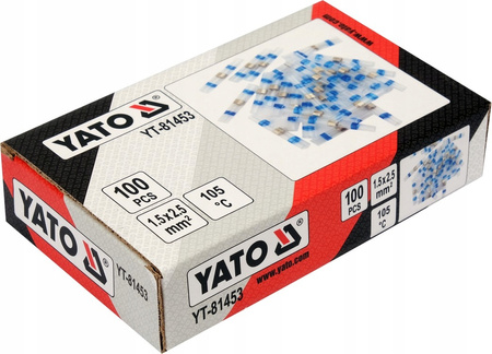 TERMO KOSZULKA Z CYNĄ PRZEWÓD 1,5-2,5MM2 100 SZT