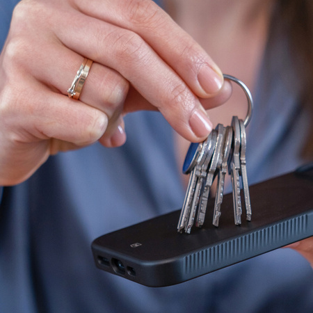 Samsung Galaxy S23 Ultra - 3mk Smoke MagCase Etui Cover na tył