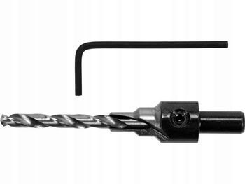 WIERTŁO DO KONFIRMATÓW 5-7MM STAL WĘGLOWA YATO