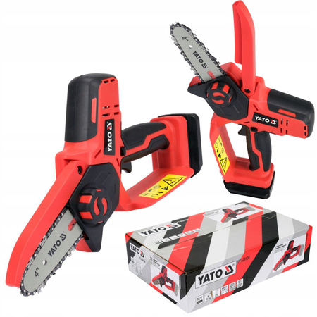 Akumulatorowa pilarka łańcuchowa 4" 18V YATO YT-828136 BEZ AKUMULATORA