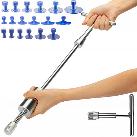 Zestaw do Usuwania Wgnieceń Wyciągania Wgniotek w Karoserii Młotek Grzybki