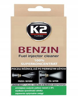 K2 BENZIN 50 ML Środek do czyszczenia wtrysków