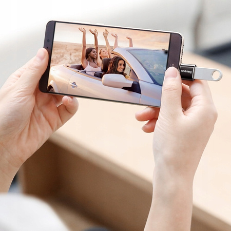 Baseus Adapter PRZEJŚCIÓWKA USB na USB-C OTG