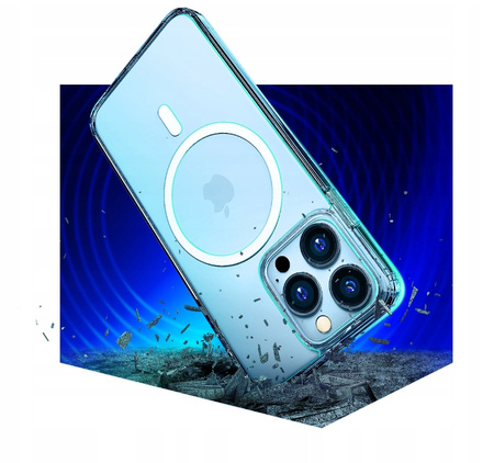 Apple iPhone 16 Pro Max - 3mk MagCase Wzmocnione Etui Clear