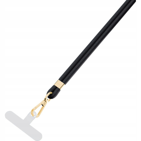 Accessories Black (gold) - 3mk EasyClip Smycz do telefonu regulowana