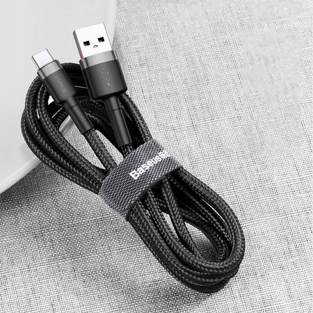 Baseus Cafule | Nylonowy kabel USB Type-C USB-C Quick Charge 3.0 3A 100cm