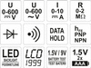 MIERNIK CYFROWY MULTIMETR TEST BATERII LCD YATO