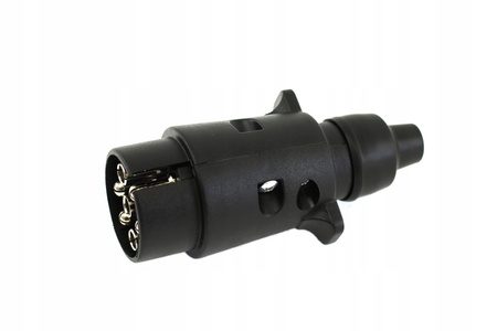 WTYCZKA PLASTIKOWA PRZYCZEPY 7 PIN BIEGUNOWA 12V