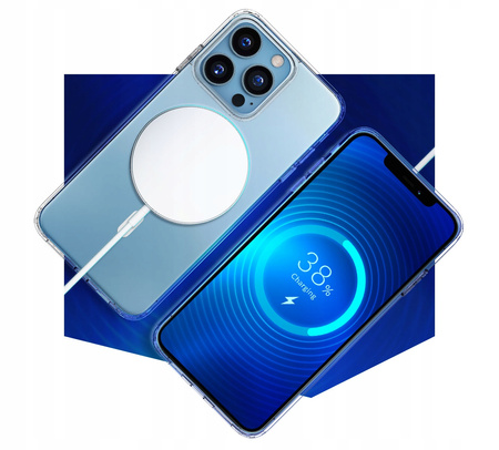 Apple iPhone 16 Pro - 3mk MagCase Wzmocnione Etui Clear