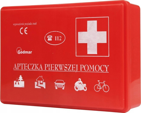 SAMOCHODOWA APTECZKA PIERWSZEJ POMOCY ZESTAW E-01