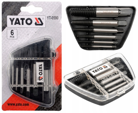 Komplet wykrętaków do śrub Yato YT-0590 6szt.